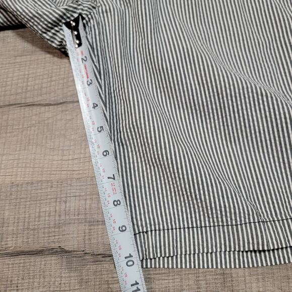 Polo Ralph Lauren VTG 90s Seersucker Bradbury Fit Shorts Size 34 10" Inseam - Picture 8 of 8